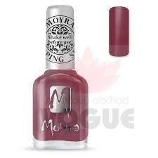 Kašmírovo bordový pečiatkovací lak STAMPING MOYRA 12ml