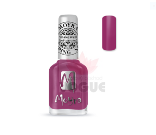 Červená pivónia pečiatkovací lak STAMPING MOYRA 12ml