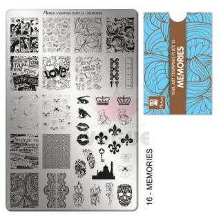 Platňa na pečiatkovanie č. 16