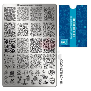 Platňa na pečiatkovanie č. 18