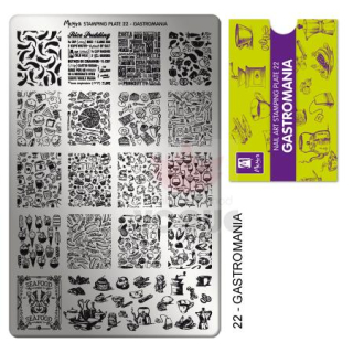 Platňa na pečiatkovanie č. 22