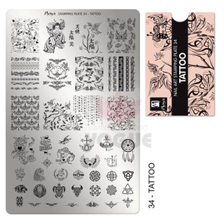 Platňa na pečiatkovanie č. 34