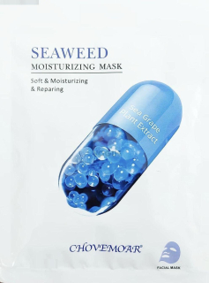 Jednorázová maska na tvár SEA GRAPE morské hrozno 26ml