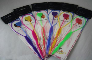 Pomôcka na drdol, slučka na prevliekanie vlasov