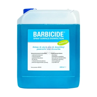 Barbicide sprej na dezinfekciu všetkých povrchov bez vône 5000ml