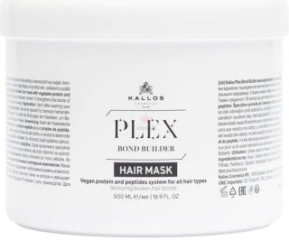 Kallos PLEX maska na poškodené vlasy 500ml
