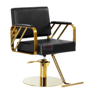 Kadernícke kreslo Gabbiano Genoa čierno zlaté