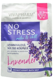 Soľ do kúpeľa levanduľa NO STRESS relax&chill