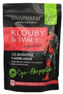 Soľ do kúpeľa s hadím jedom KĹBY & SVALY regeneračná