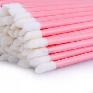 Velúrový aplikátor 50ks/bal ružové tyčinky