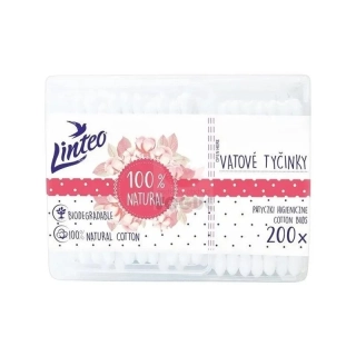 Vatové tyčinky Linteo 200 ks