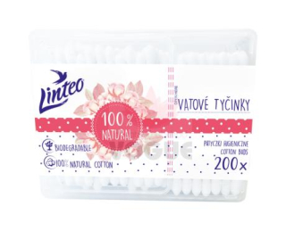 Vatové tyčinky Linteo 200 ks