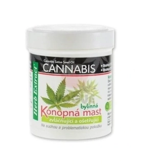 Konopná masť na suchú a popraskanú pokožku 125ml HE