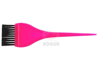 Štetec na farbenie vlasov ružový DK