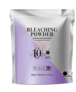 Melír zosvetľujúci o 10 tónov Black Bleaching s keratínom 500g