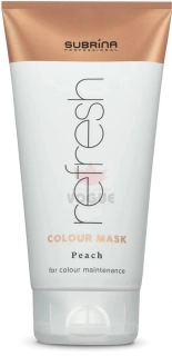 Farebná maska na vlasy broskyňová 150ml Refresh Subrina