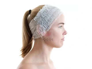 Čelenka jednorázová biela 10ks