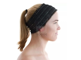 Čelenka jednorázová čierna 10ks