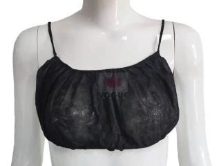 Jednorázová podprsenka čierna 1ks