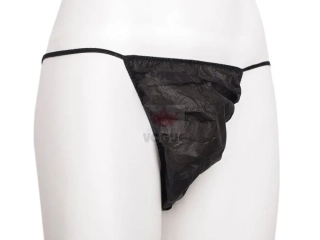 Jednorazové tangá čierne 10ks