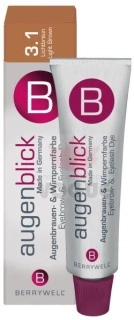 Berrywell Svetlohnedá farba na obočie a riasy 15ml