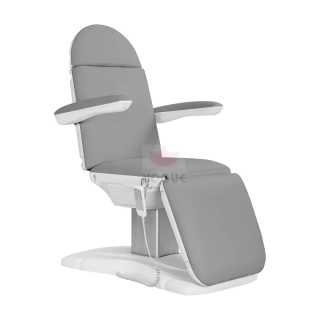 Elektrické kozmetické kreslo SILLON Eclipse 3 motory sivé