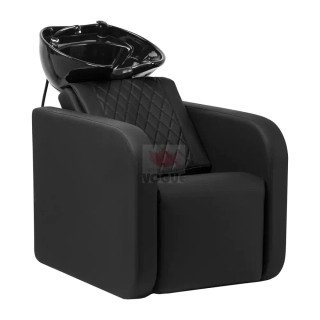Kadernícky umývací box čierny
