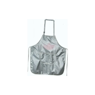 Zástera na strihanie , lesklý nylon, strieborná