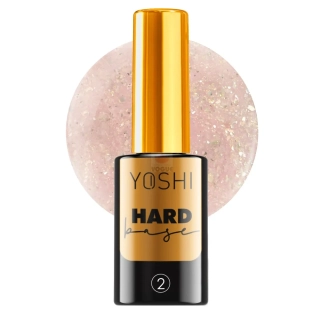 YOSHI Hard base pink silver podkladový lak 10ml 