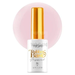 Gél lak YOSHI Rubber Base 10ml č. 6