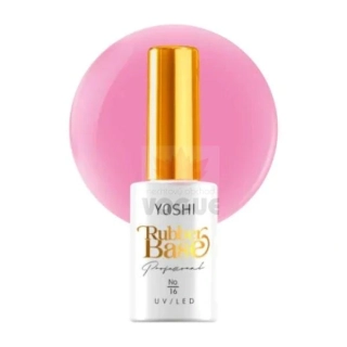 Gél lak YOSHI Rubber Base 10ml č. 16
