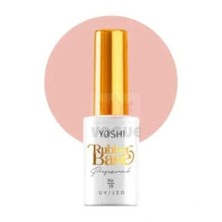 Gél lak YOSHI Rubber Base 10ml č. 19