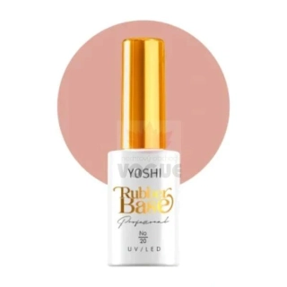 Gél lak YOSHI Rubber Base 10ml č. 20
