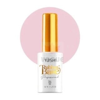 Gél lak YOSHI Rubber Base 10ml č. 22