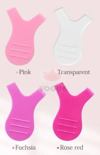 Hrebienok plastový na lash lifting číry 1ks