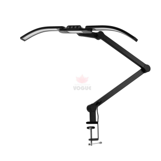 Svietidlo na stôl na manikúru Glow L05 LUK čierna