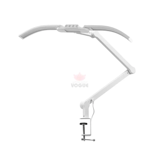 Svietidlo na stôl na manikúru Glow L05 LUK biela