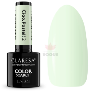 CLARESA CIAO, PASTEL! Hybridný lak na nechty č. 2. 5g