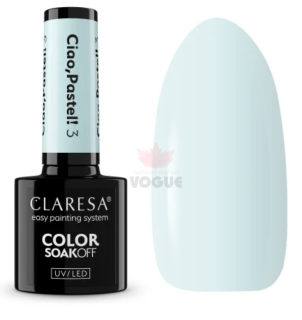 Claresa Ciao, Pastel! Hybridný lak na nechty č.3,  5G