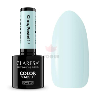 Claresa Ciao, Pastel! Hybridný lak na nechty č.3, 5G