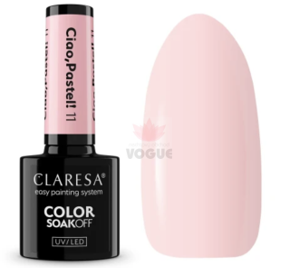Claresa Ciao, Pastel! Hybridný lak na nechty č.11, 5g