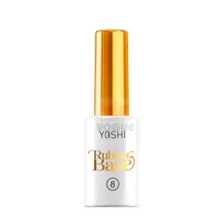 Gél lak YOSHI Rubber Base 10ml č. 8