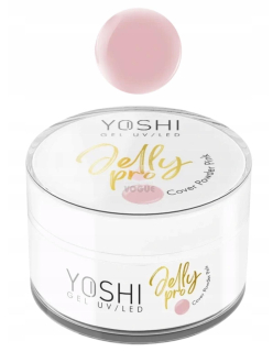 Yoshi stavebný gél Jelly Pro Cover Powder Pink 15ml