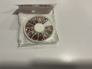 Ozdoby na nechty mix v dózičke