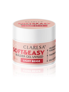 Claresa gél na nechty 45g Light beige
