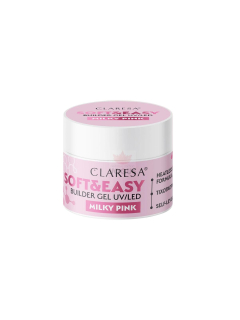 Claresa gél na nechty 45g Milky Pink