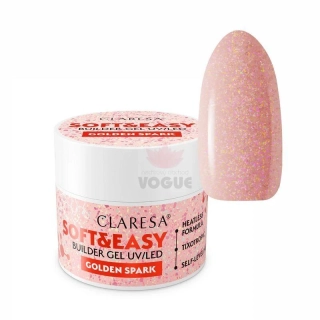 Claresa gél na nechty 45g Golden Spark