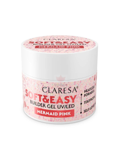 Claresa gél na nechty 45g Mermaid Pink