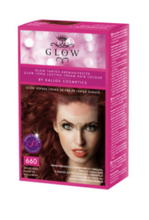 Kallos Glow farba na vlasy granátovočervená 660