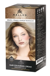 Kallos Glow farba na vlasy zlatý blond 930